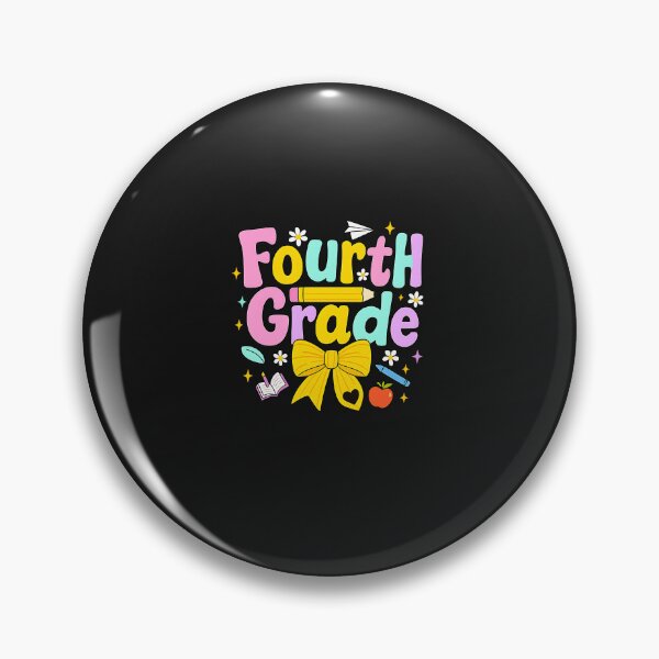 Item preview, Fourth Grade Coquette Pencil Bow Teacher Girl Women designed and sold by diyoor.