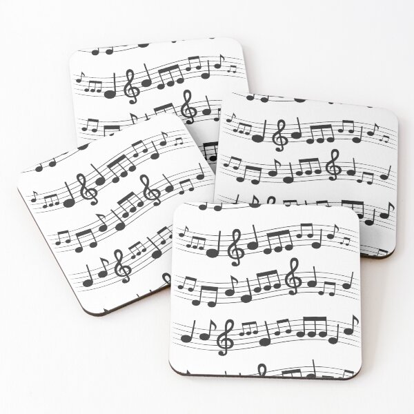 Item preview, musical notes  designed and sold by FunEyeDesign.