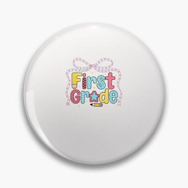 Item preview, Groovy First Grade Coquette Bow Back To School  designed and sold by diyoor.