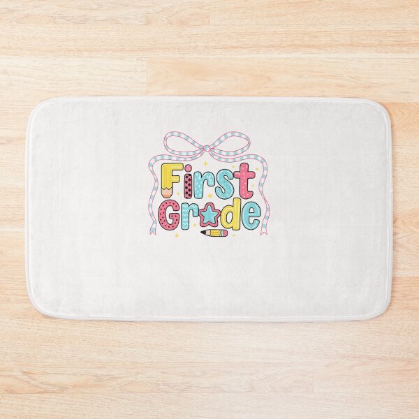 Item preview, Groovy First Grade Coquette Bow Back To School  designed and sold by diyoor.