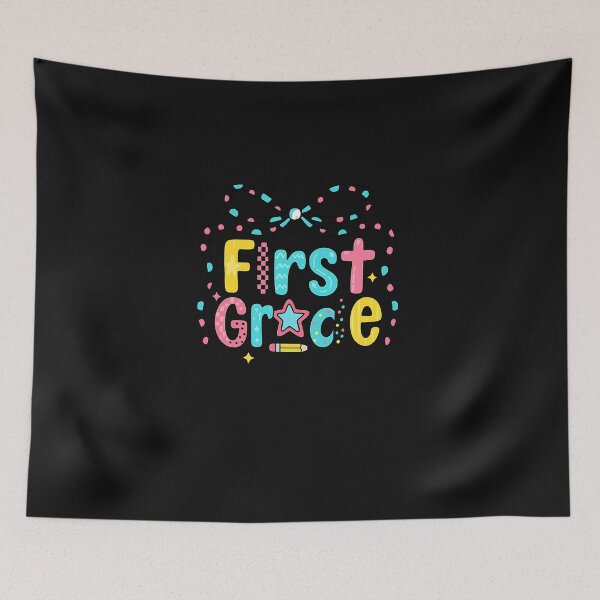 Item preview, Groovy First Grade Coquette Bow Back To School designed and sold by diyoor.