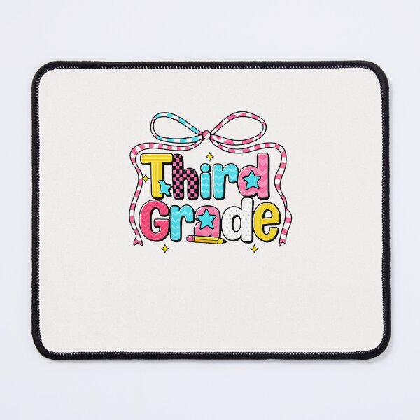 Item preview, Groovy Third Grade Coquette Bow Back To School  designed and sold by diyoor.