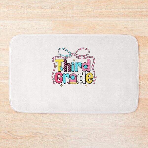 Item preview, Groovy Third Grade Coquette Bow Back To School  designed and sold by diyoor.