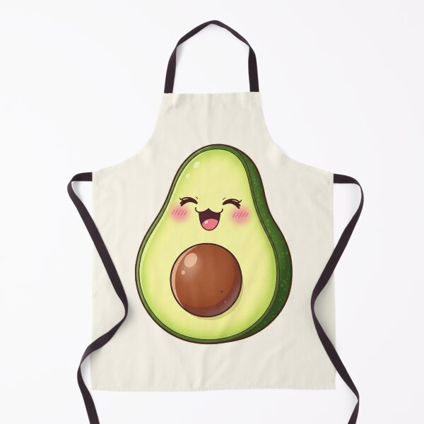 Item preview, Cute Anime Avocado – Wholesome Kawaii Fruit with Feel-Good Vibes designed and sold by Kindfolk.