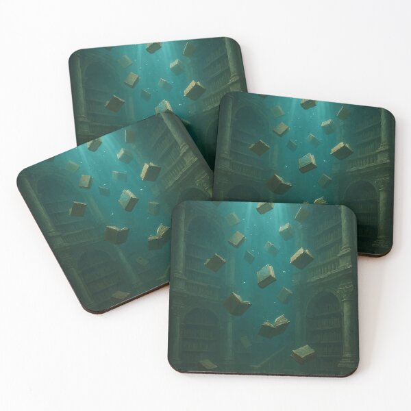 Item preview, Submerged Library designed and sold by AbstractAnom.