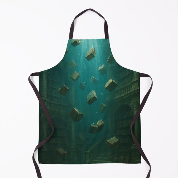 Item preview, Submerged Library designed and sold by AbstractAnom.