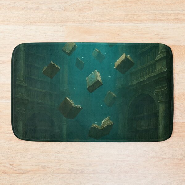 Item preview, Submerged Library designed and sold by AbstractAnom.