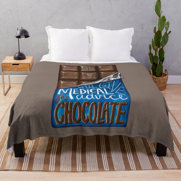 Item preview, Will Give Medical Advice for Chocolate - Chocoholic Caduceus designed and sold by Olivia Ossege.