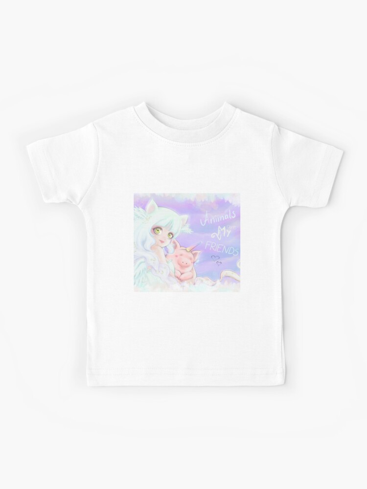 Milchengel Animals Kids T Shirt By Milchengel Redbubble - roblox t shirt dino belly