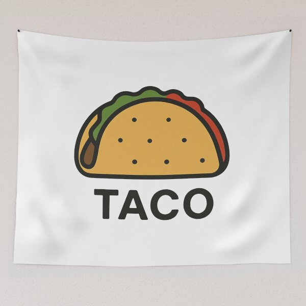 Item preview, Minimal Taco Line Art | Funny Cute Taco Shirt designed and sold by Dokak Shop.