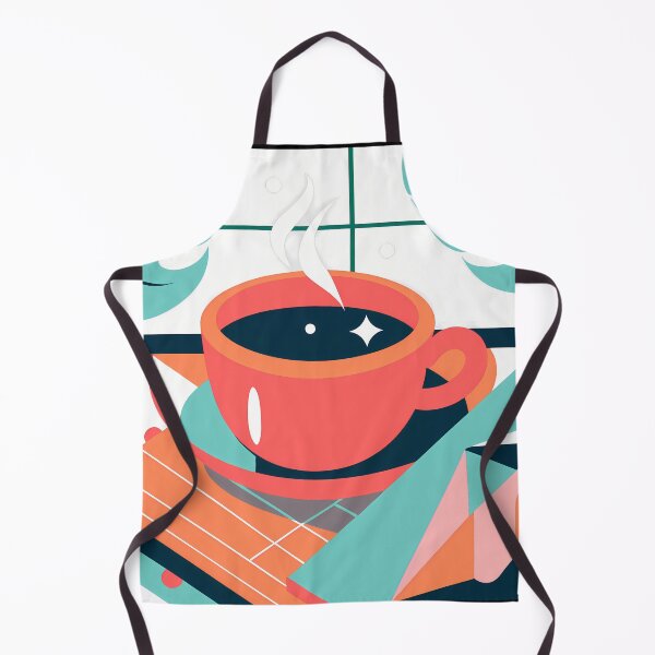 Artikelvorschau, „Tropisches Morgenkaffee-Glück“ entworfen und verkauft von ART ATTACK ZONE.