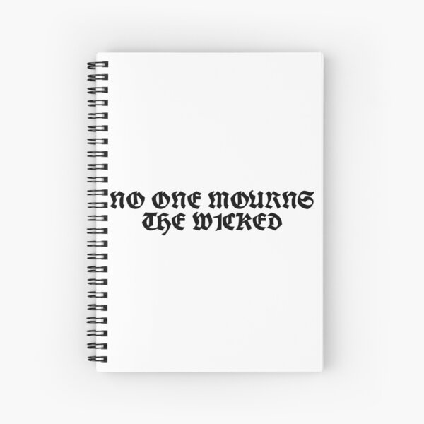 Item preview, No one mourns the wicked (plain) designed and sold by KHcreatestudios.