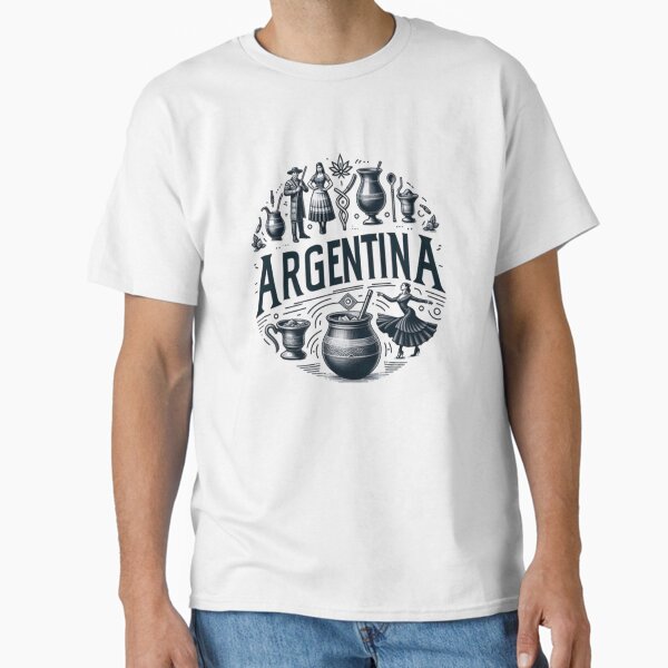 Item preview, An image high lighting some of Argentina's culture designed and sold by Love Earth Designs.
