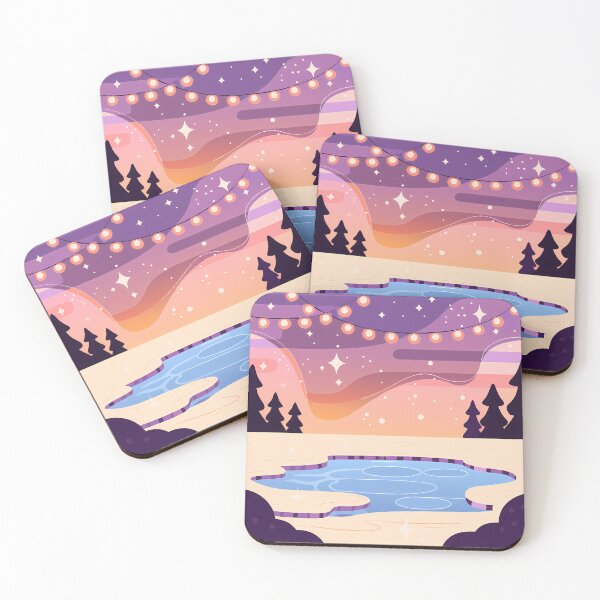Item preview, “Magical Twilight by the Lake” designed and sold by ART ATTACK ZONE.