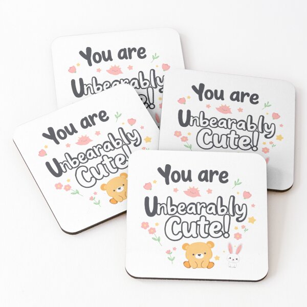 Item preview, Unbearably Cute! designed and sold by FandomCA.