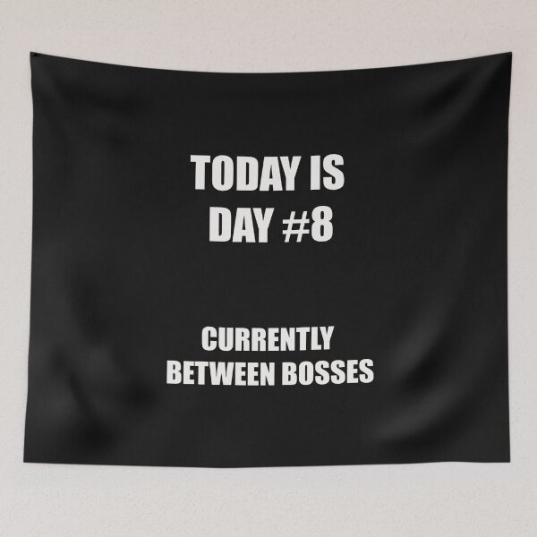 Item preview, Funny Unemployment Shirt – Currently Between Bosses designed and sold by SexyDigitalArt.