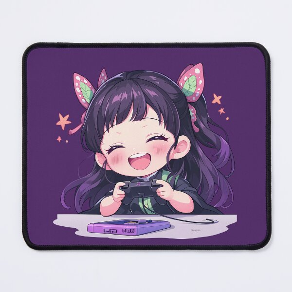 Item preview, Kanao Tsuyuri Demon Slayer Anime Chibi Gentle Gaming Moment designed and sold by mildaclairmo.