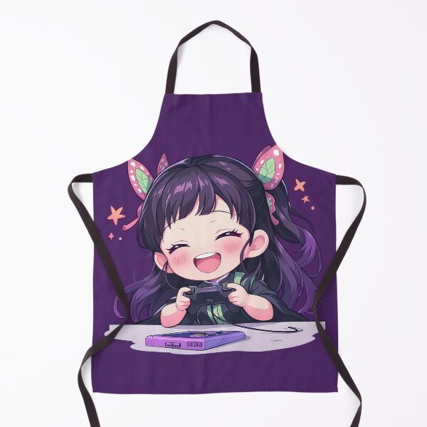 Item preview, Kanao Tsuyuri Demon Slayer Anime Chibi Gentle Gaming Moment designed and sold by mildaclairmo.