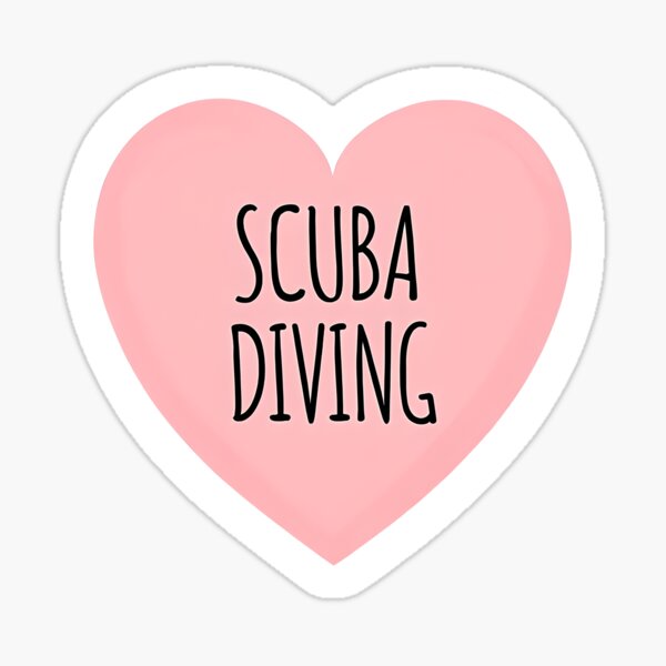 Item preview, I Heart Scuba Diving  designed and sold by CharmStudio.