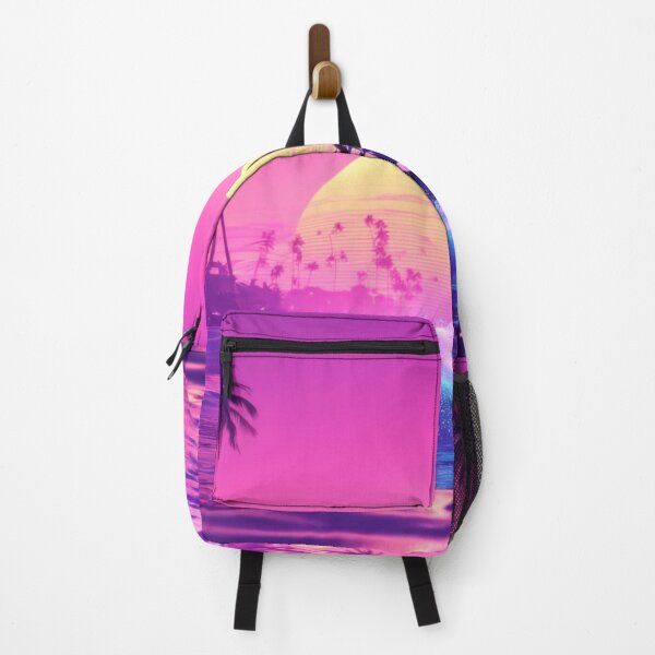 Item preview, Riding into the synth wave sunset across the water designed and sold by NeuroTee.