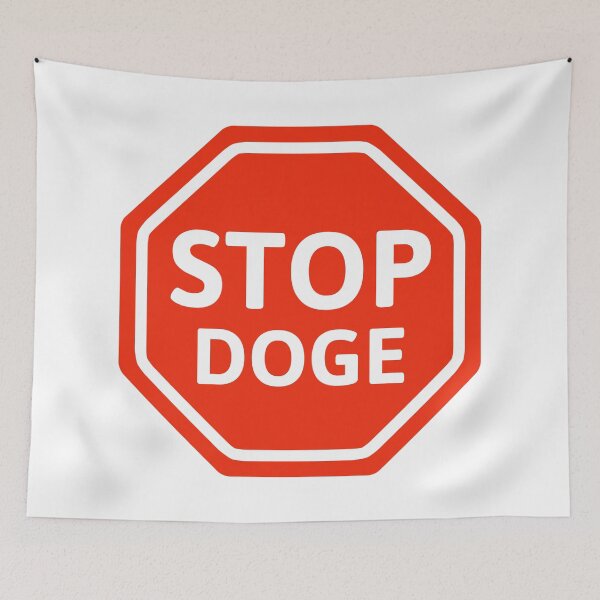 Item preview, Stop DOGE  designed and sold by Rachel the Artist .