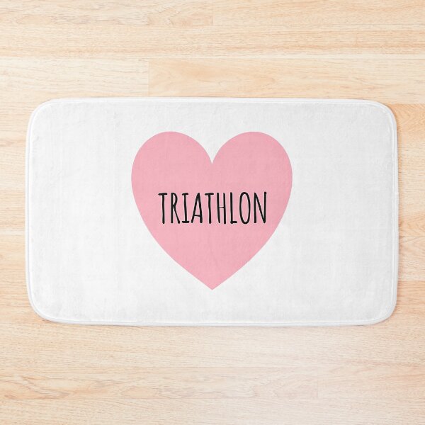 Item preview, I Heart Triathlon  designed and sold by CharmStudio.