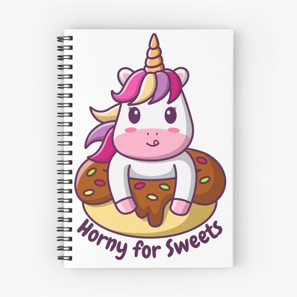 Item preview, Unicorn Horny for Sweets designed and sold by A Little Unhinged.