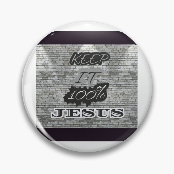 Item preview, KEEP IT 100% JESUS  designed and sold by WS-C-O-A-H-S.