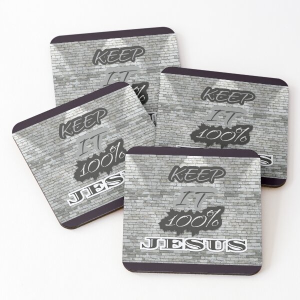 Item preview, KEEP IT 100% JESUS  designed and sold by WS-C-O-A-H-S.