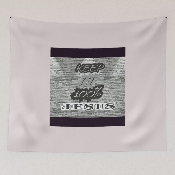Item preview, KEEP IT 100% JESUS  designed and sold by WS-C-O-A-H-S.