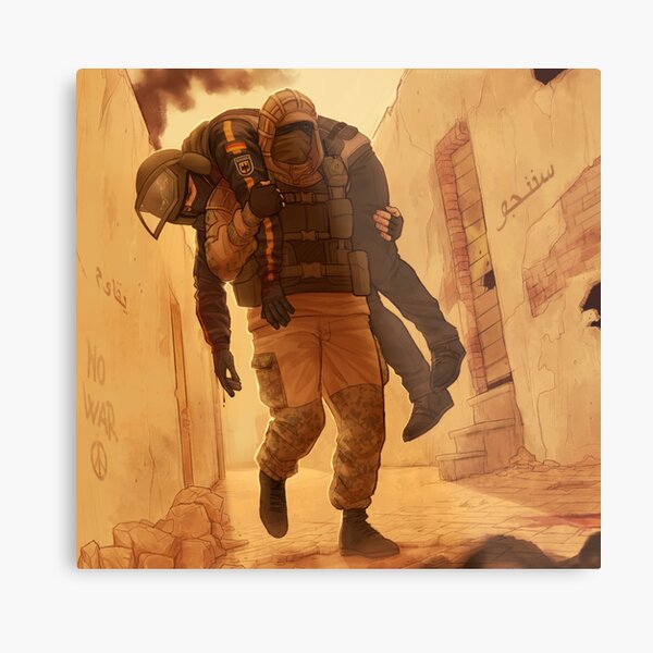 Bandit R6s Wall Art Redbubble