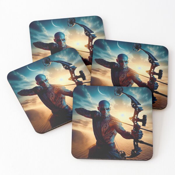 Artikelvorschau, Titel: Mystic Desert Archer Kunstdruck entworfen und verkauft von Ghost Archer Illusions.