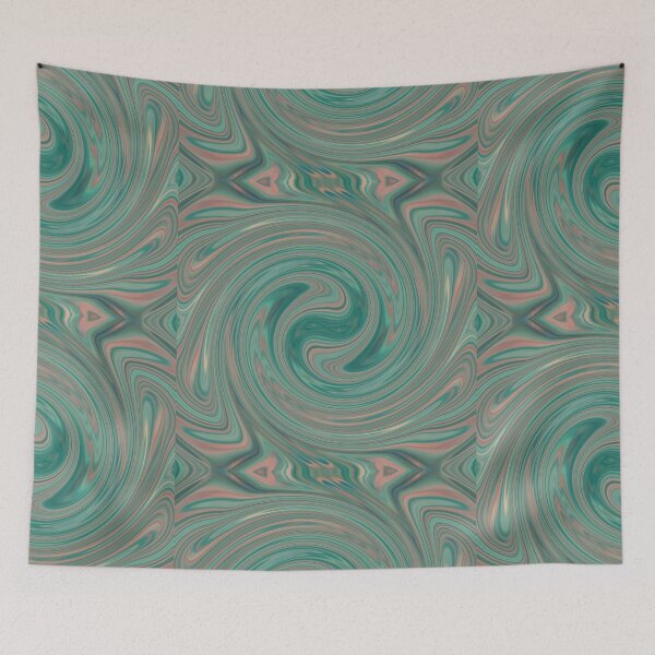 Item preview, Green Turquoise and Pink Twist designed and sold by ElitebyElise.
