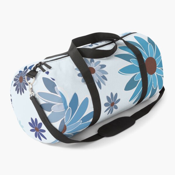 Item preview, Serene Shades of Blue Daisy Garden | Minimalist Flower Doodles designed and sold by Olitvia.