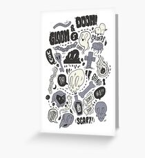Doom & Gloom Alternative Greeting Card