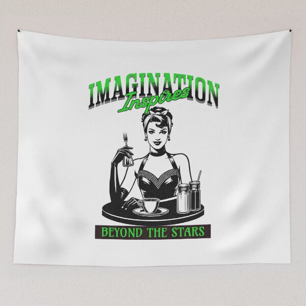 Item preview, Imagination Inspires beyond the stars designed and sold by njaro.