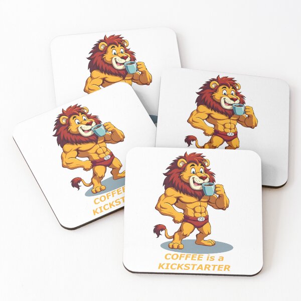 Item preview, Coffee - Lion Firefighter Says Coffee is a Kickstarter designed and sold by Museum Of Non-Existing Art.