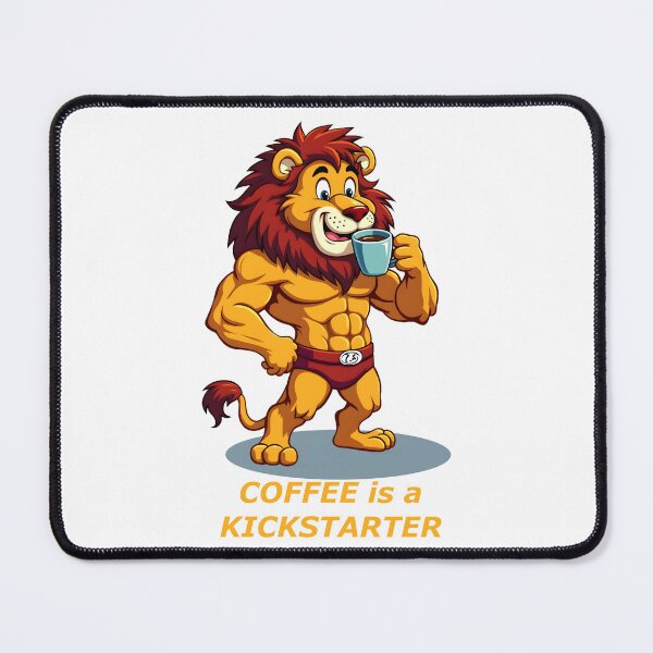 Item preview, Coffee - Lion Firefighter Says Coffee is a Kickstarter designed and sold by Museum Of Non-Existing Art.