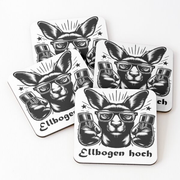 Item preview, Ellbogen hoch – Känguru mit Haltung designed and sold by Mariacristina1.