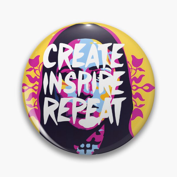 Item preview, Title: “Inspire and Innovate through Vibrant Portrait” designed and sold by ART ATTACK ZONE.