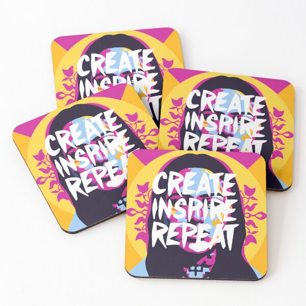 Item preview, Title: “Inspire and Innovate through Vibrant Portrait” designed and sold by ART ATTACK ZONE.