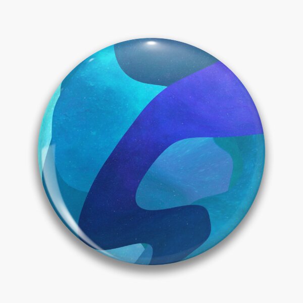 Item preview, Spatial Waves in Blues designed and sold by AkaranasArt.