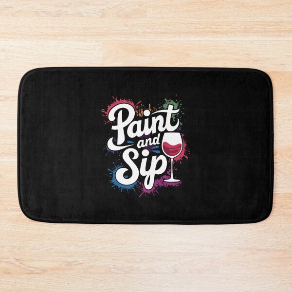 Item preview, Wine Lover Drinkers Graphic Paint and Sip Party Drinking designed and sold by MAKOPOKOShop.
