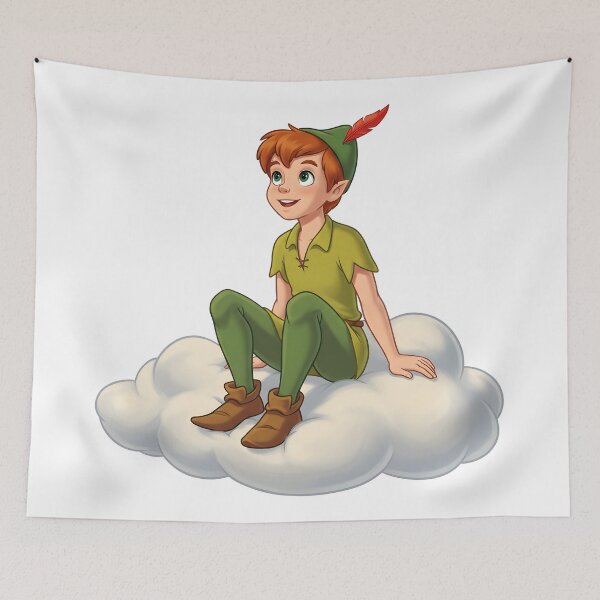 Item preview, Peter Pan en una Nube designed and sold by shirooart.