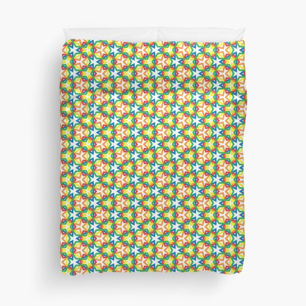 Item preview, festive colorful holiday rainbow minimal seamless repeat pattern designed and sold by Abrahamjrnd.