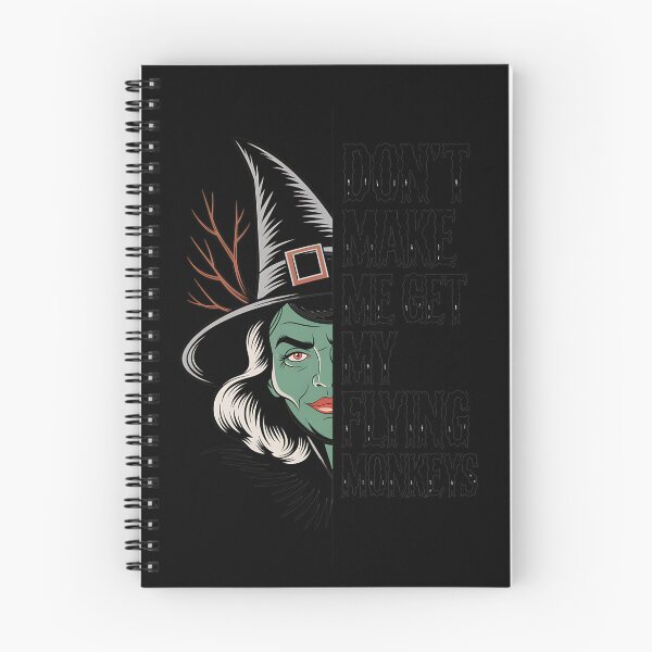 Item preview, Witch Halloween Don't Make Me Get My Flying Monkeys designed and sold by MAKOPOKOShop.