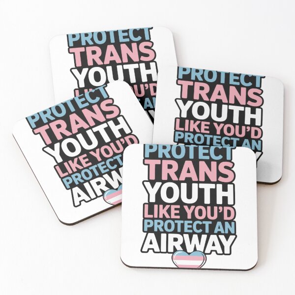 Item preview, Protect Trans Youth Like You’d Protect an Airway  designed and sold by catthemedic.