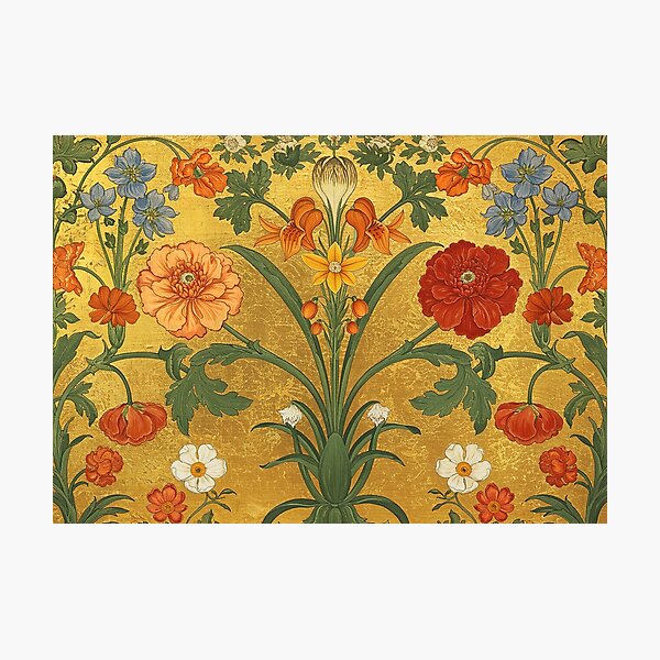 Item preview, Fleurs de Gustav Klimt designed and sold by maniacfitness.