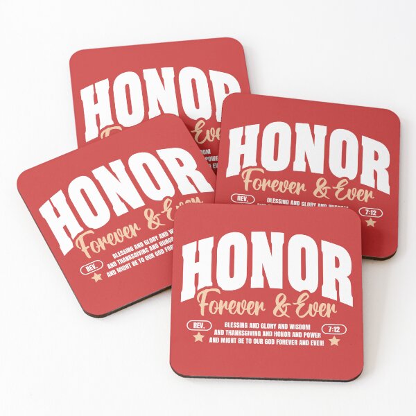 Item preview, HONOR Forever & Ever | Revelation 7:12 designed and sold by Marellyssv.