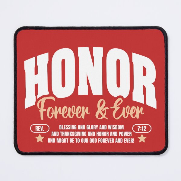 Item preview, HONOR Forever & Ever | Revelation 7:12 designed and sold by Marellyssv.